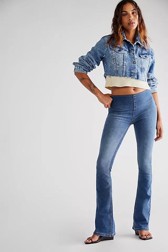 Jenny High-Rise Skinny Flare Jeans | Free People (Global - UK&FR Excluded)