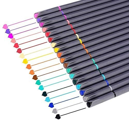 iBayam Journal Planner Pens Colored Pens Fine Point Markers Fine Tip Drawing Pens Porous Fineline... | Amazon (US)