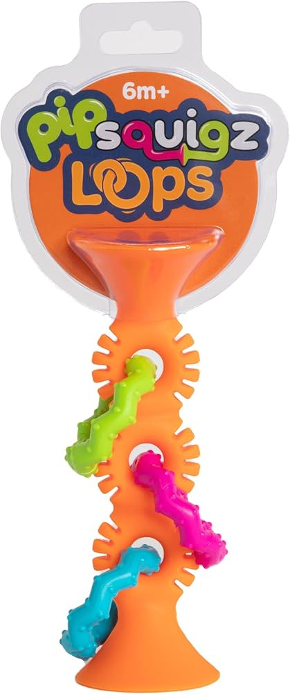 Fat Brain Toys pipSquigz Loops - Orange | Amazon (US)