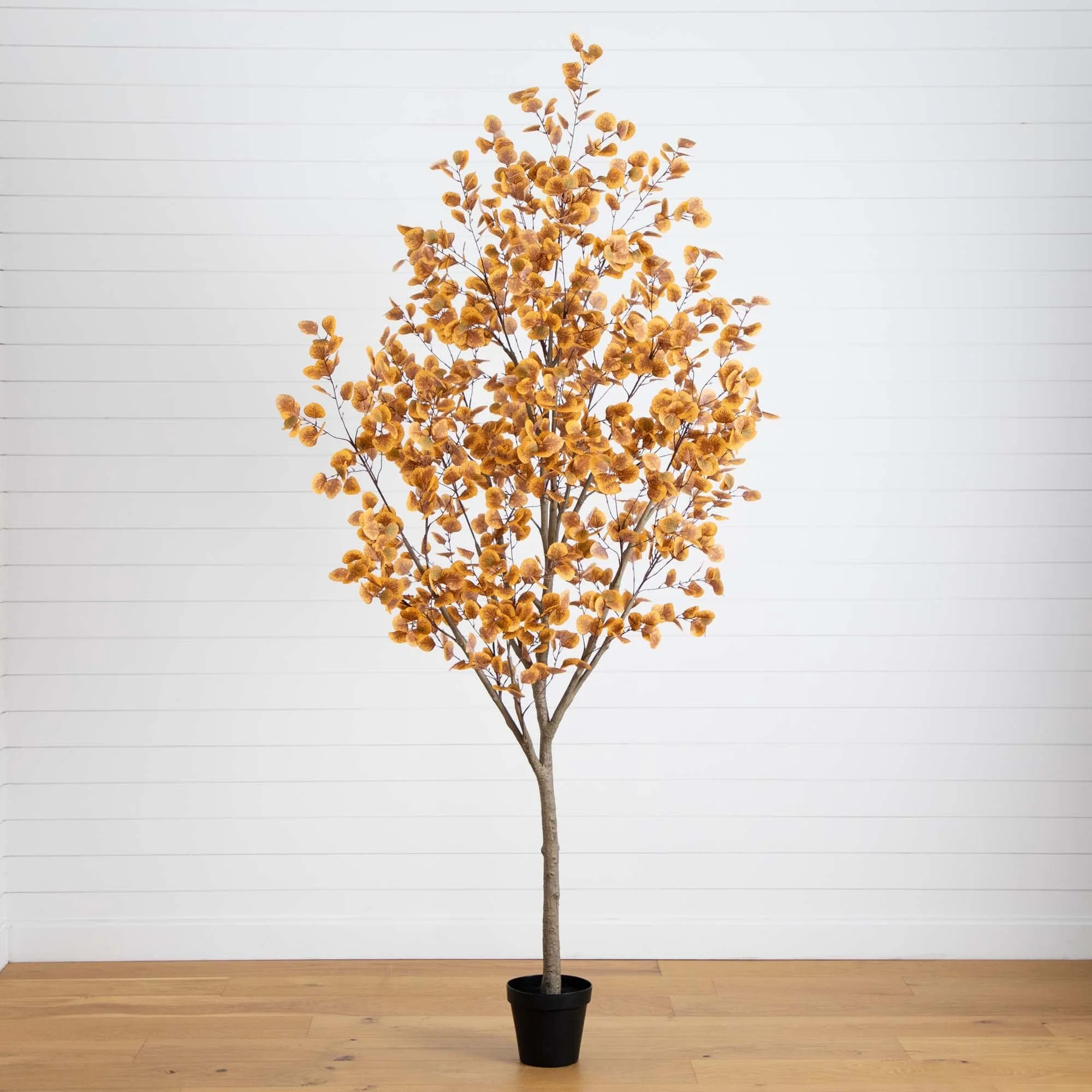 9’ Autumn Eucalyptus Artificial Fall Tree | Nearly Natural | Nearly Natural