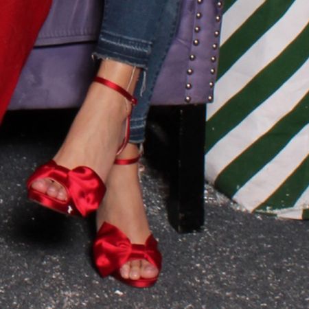Christmas shoes / red shoes / red satin shoes / red bow shoes / holiday party shoes / Valentine’s Day shoes 

#LTKHolidaySale #LTKHoliday #LTKGiftGuide
