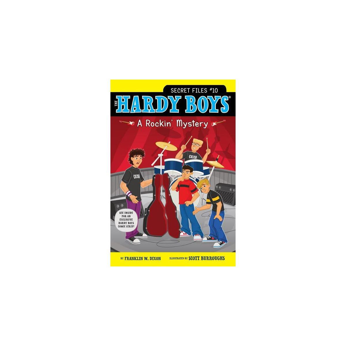 A Rockin' Mystery - (Hardy Boys: The Secret Files) by  Franklin W Dixon (Paperback) | Target
