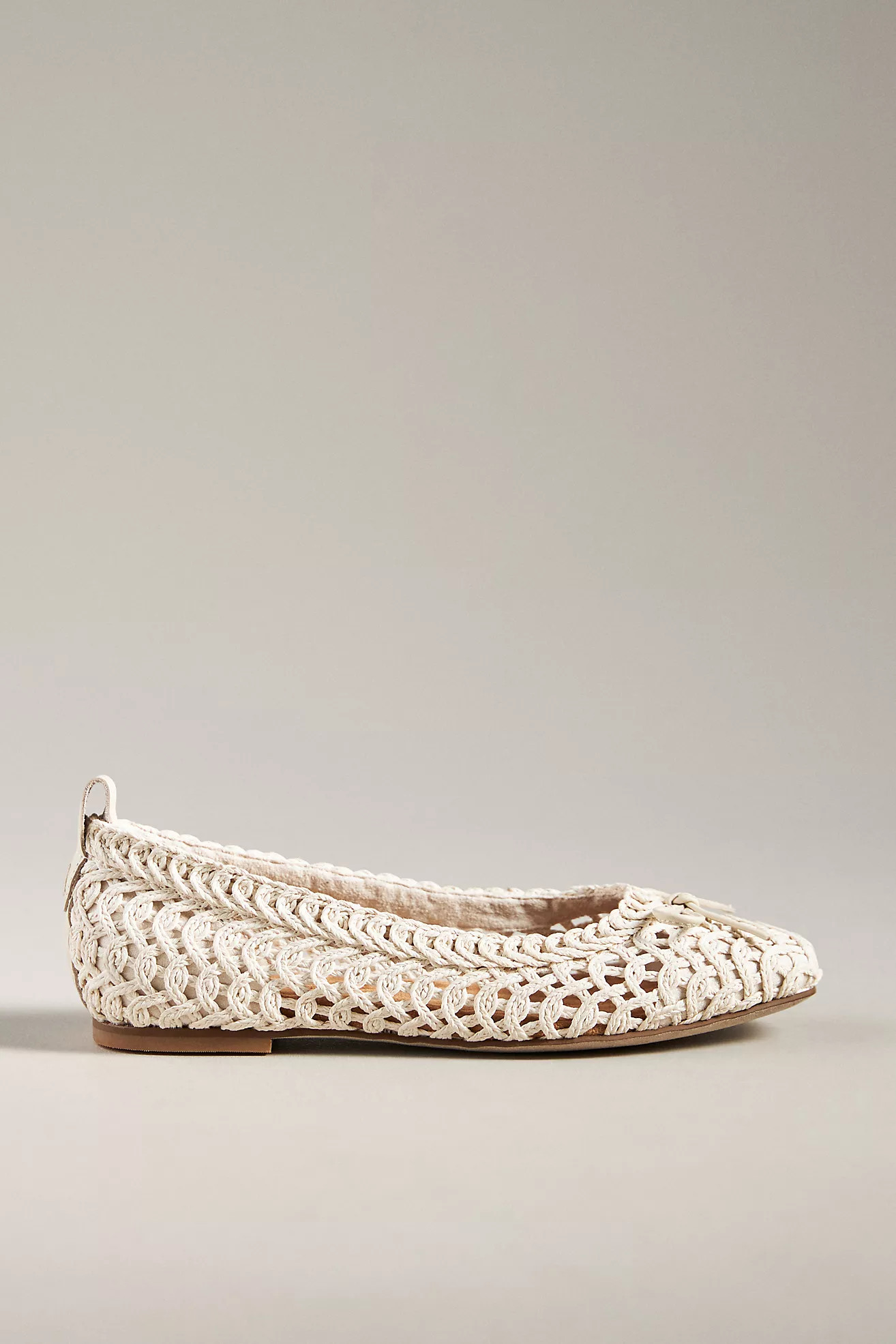Kelsi Dagger Brooklyn Frankie Crochet Ballet Flats | Anthropologie (US)