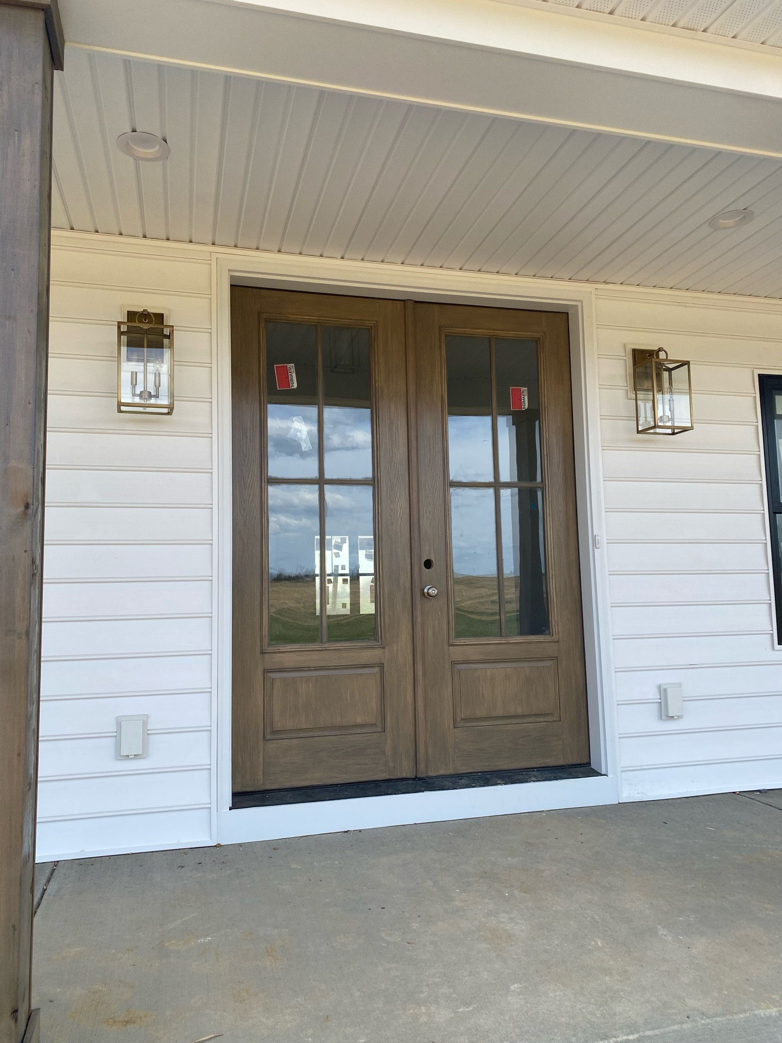 Pottery barn, sconce, front door, gold lighting 

#LTKFind #LTKhome #LTKsalealert