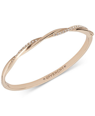 Pavé Twist Bangle Bracelet | Macy's