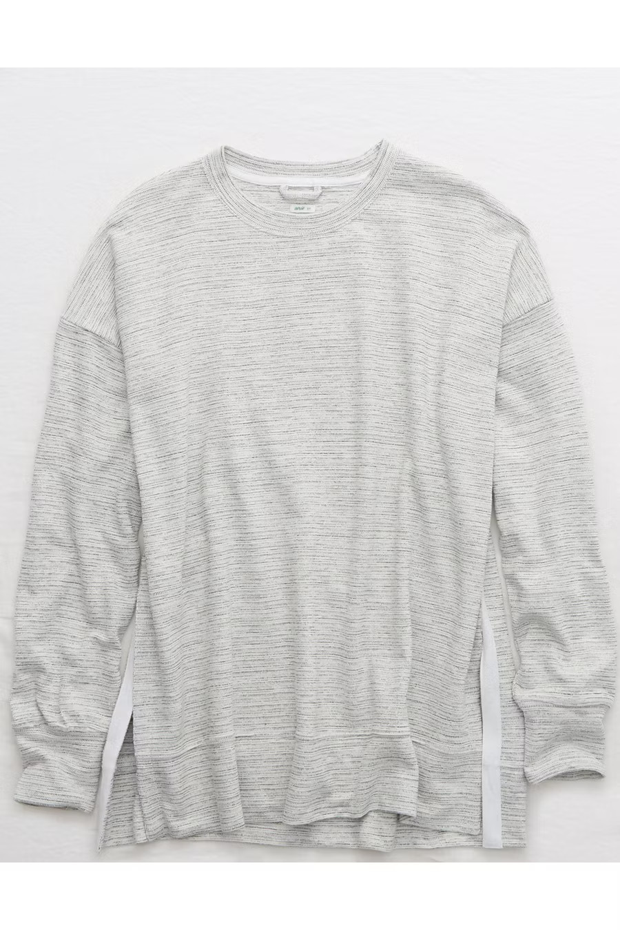 Aerie Summer Desert Sweatshirt Women's Medium Heather Gray L | American Eagle Outfitters (US & CA)