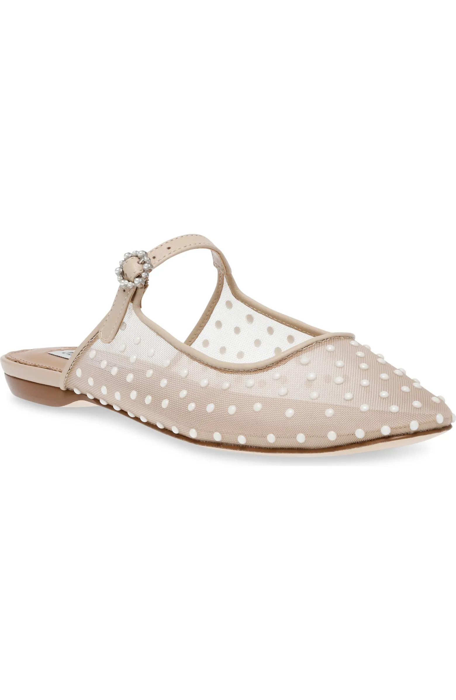 Steve Madden Gwinnie Imitation Pearl Mary Jane Mule (Women) | Nordstrom | Nordstrom