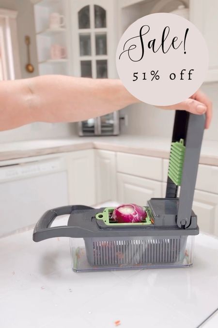Amazon early Memorial Day deal! This food chopper is 51% off. I use it to both chop and grate  

#LTKHome #LTKVideo #LTKSaleAlert