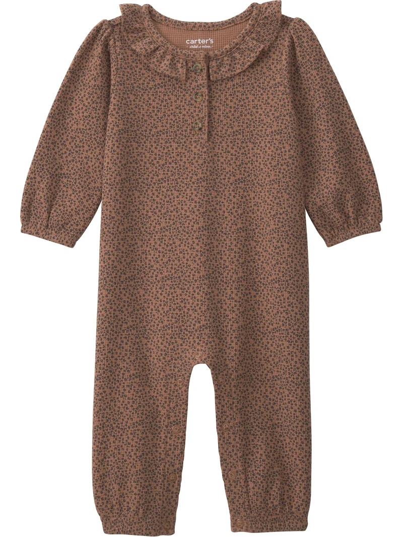 Carter's Child of Mine Baby Jumpsuit, Sizes 0/3-24 Months | Walmart (US)