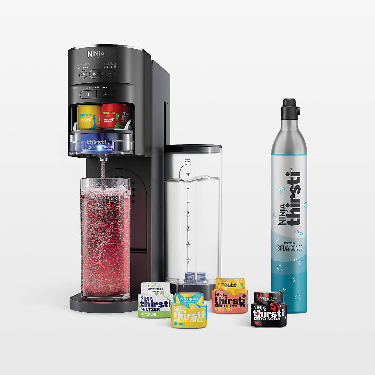Ninja Thirsti Drink System + Reviews | Crate & Barrel | Crate & Barrel