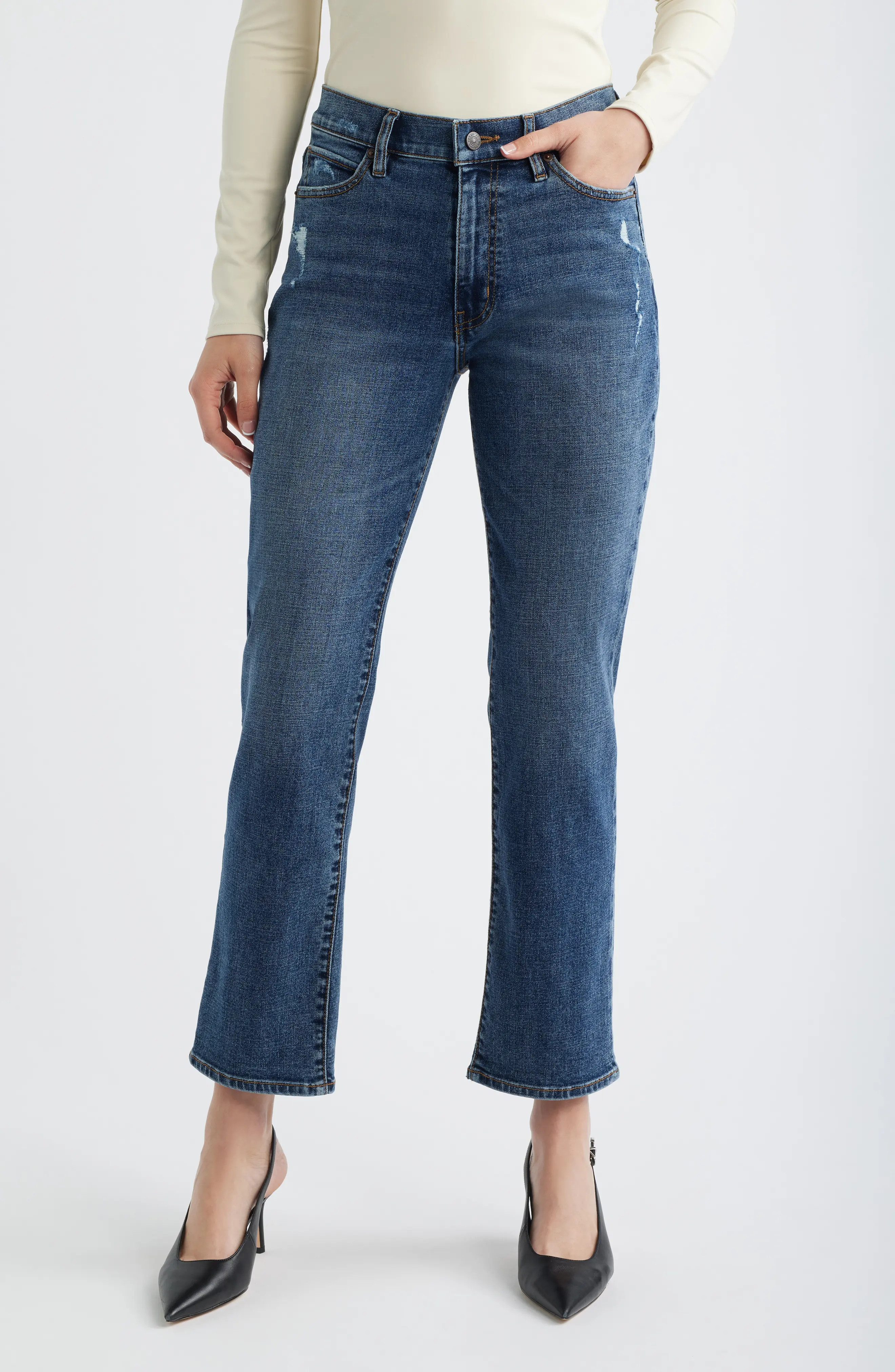 The Borrowed Distressed Boyfriend Jeans (Women) | Nordstrom | Nordstrom