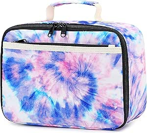 Kids Lunch Box Boys Girls Insulated Lunch Cooler Bag Reusable Lunch Tote Kit for School Travel (T... | Amazon (US)
