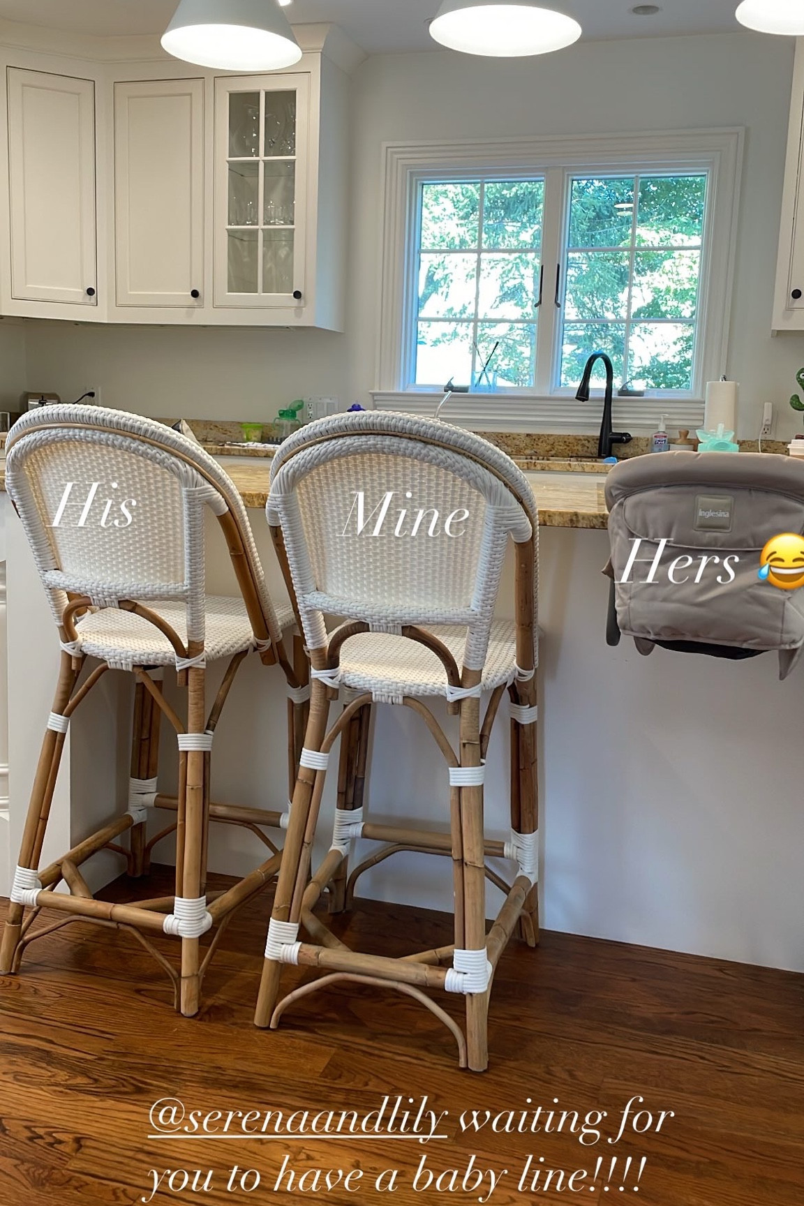 The newest addition to our kitchen… our daughters high chair! She is at the age where she wants more freedom and wants to eat like adults right at the table! We are excited to use this at home at the dining table and island and out to eat at restaurants! This was so easy to set up and easy to clean so far! She is so happy with her new freedom while she eats! 

Baby chair, baby seat, portable baby seat, kitchen counter stools, kitchen island 

#LTKbaby #LTKfamily #LTKGiftGuide