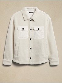 Sherpa Shirt Jacket | Banana Republic (US)