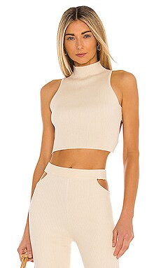 Camila Coelho Coyote Top in Cream from Revolve.com | Revolve Clothing (Global)