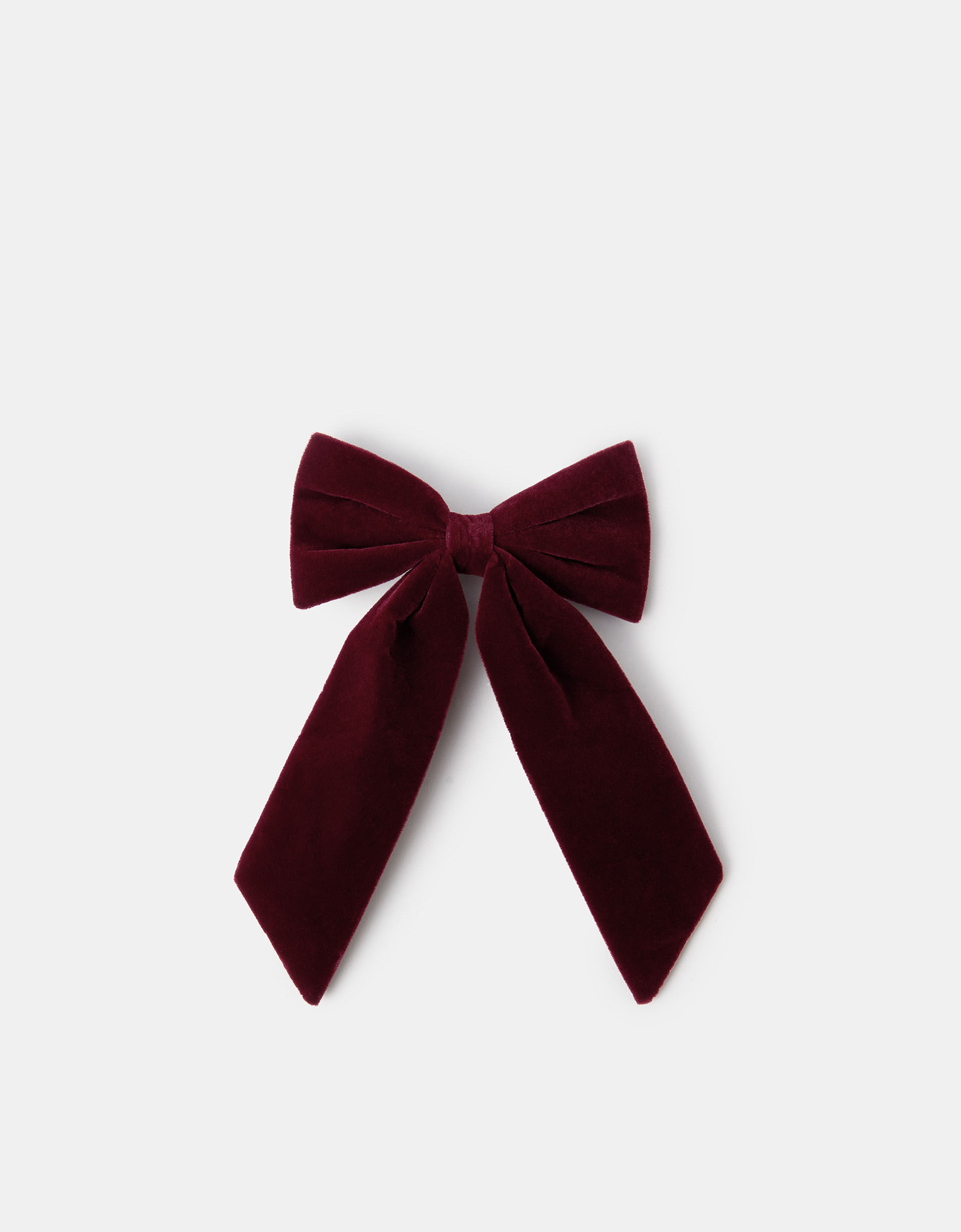 Velvet Bow Barrette Hair Clip | Accessorize (Global)