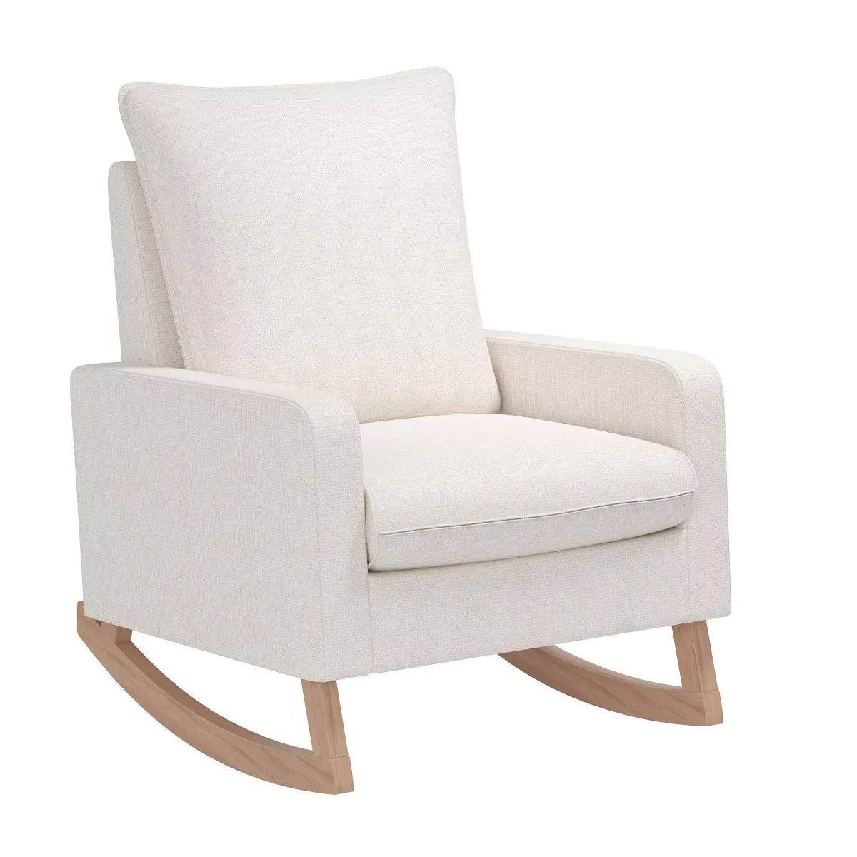 Novogratz Zayne Rocking Chair - Ivory | Target