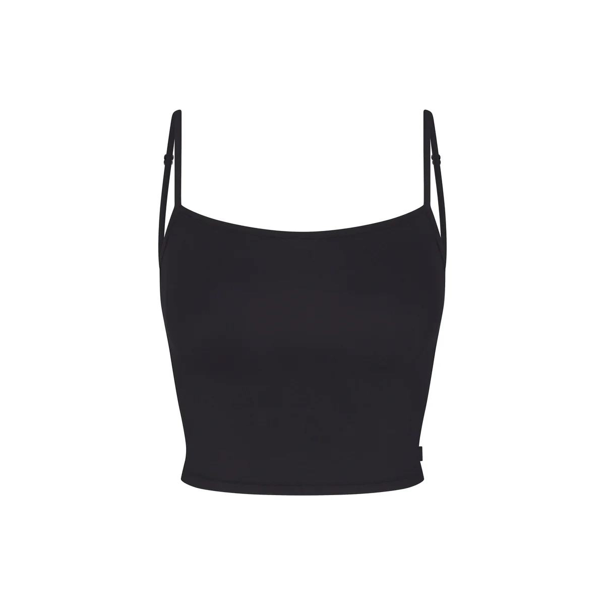 SKIMS SLEEP STRAIGHT NECK CROPPED CAMI | ONYX | SKIMS (US)
