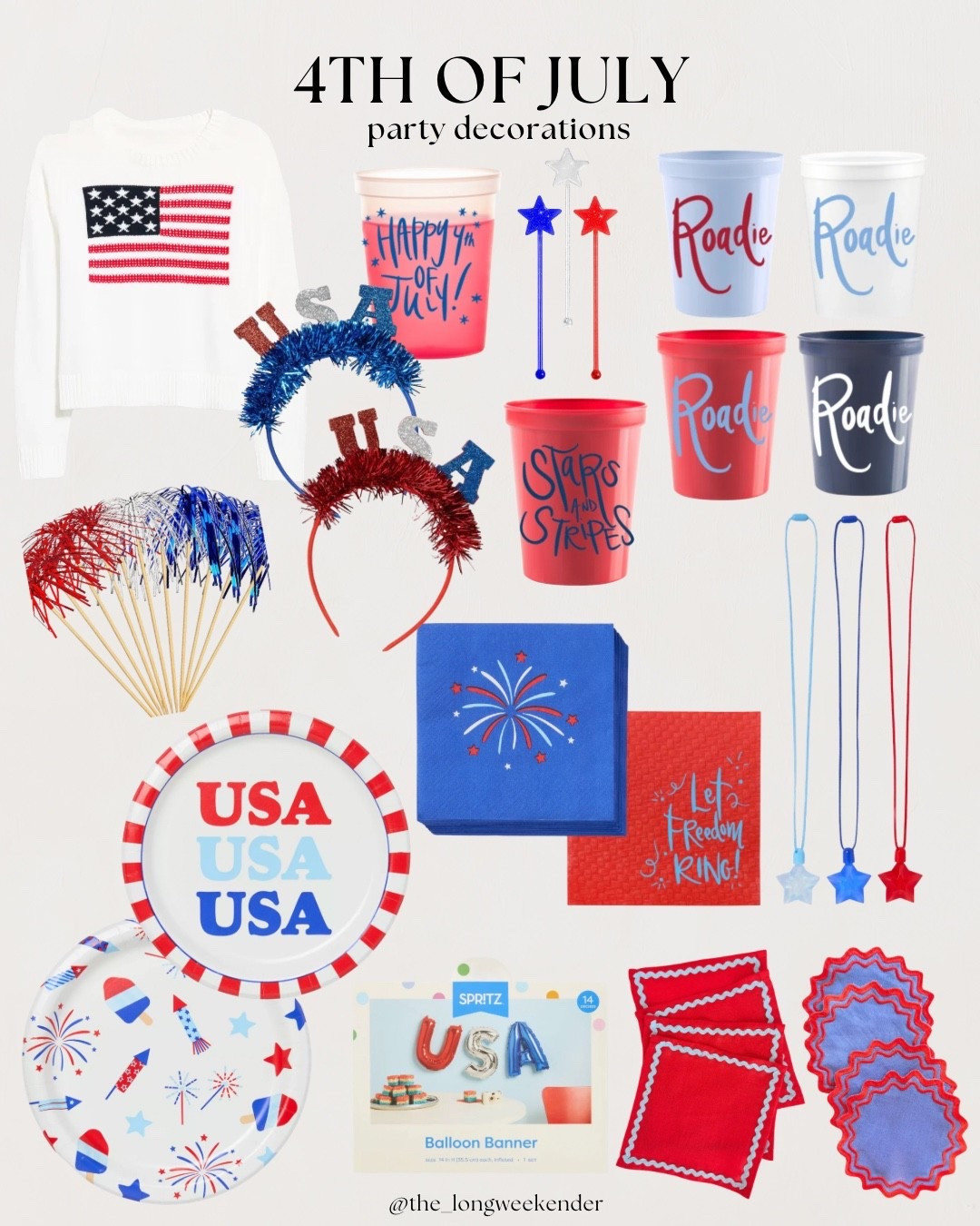4th of July Decorations for your pool party, grilling out with the family or beach days! Celebrate America’s 250th birthday in style!

#LTKdayinmylife #LTKHome #LTKfoodie