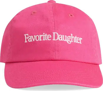 Favorite Daughter Classic Logo Cotton Twill Baseball Cap | Nordstrom | Nordstrom