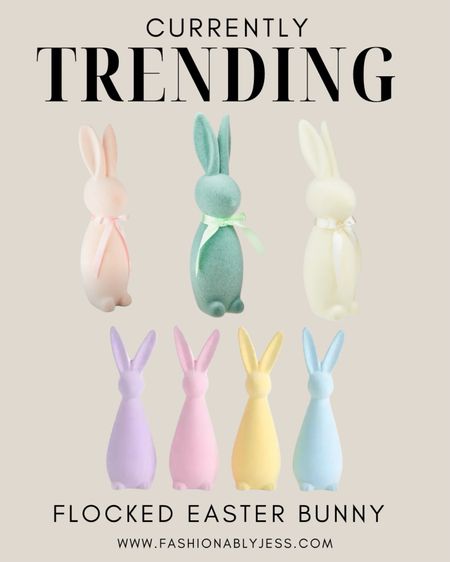 Flocked Easter, bunnies, trending

#LTKhome #LTKfindsunder50 #LTKsalealert