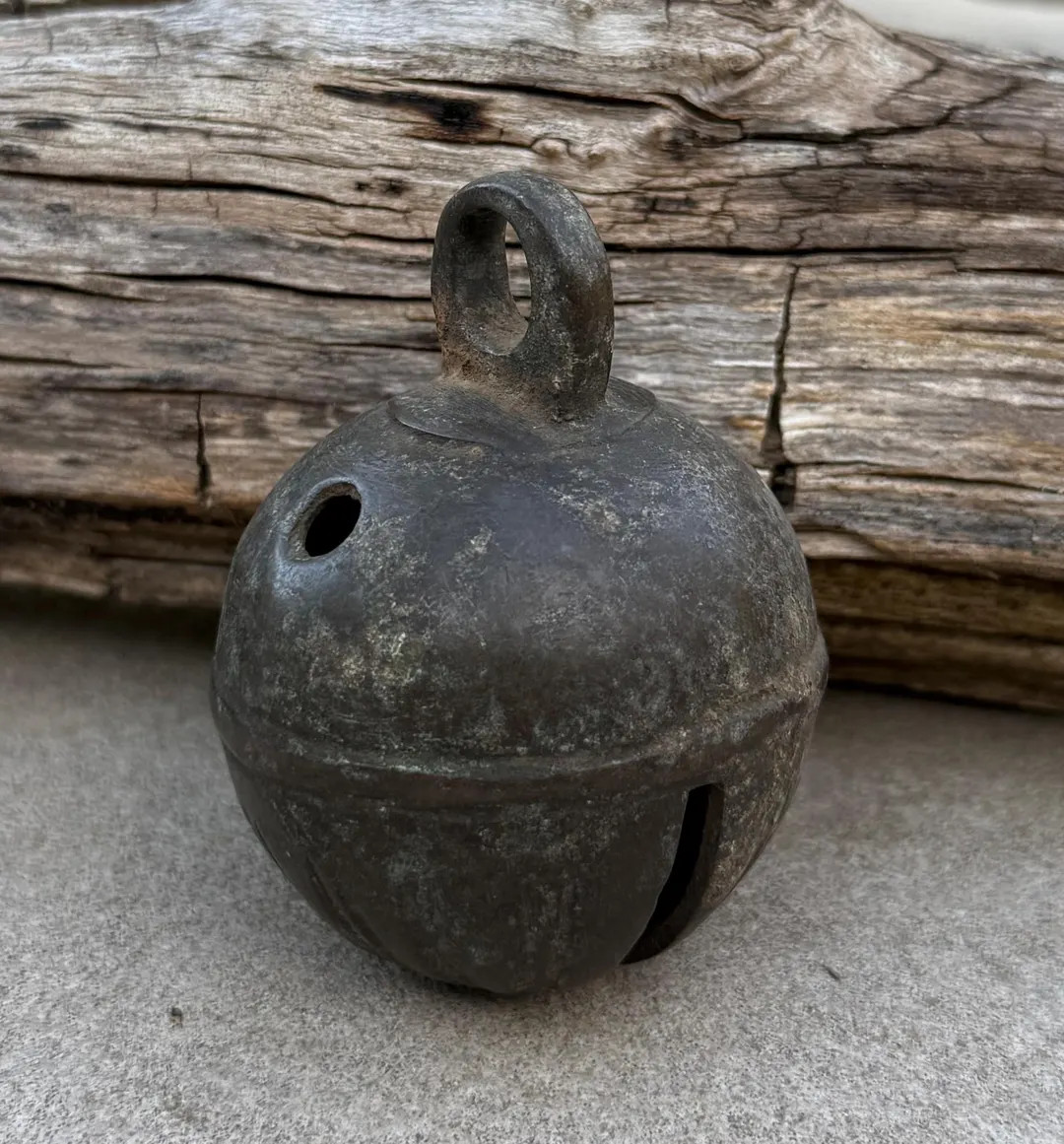 Antique Bronze Animal Bell: Handcrafted Indian Ornament - Etsy | Etsy (US)