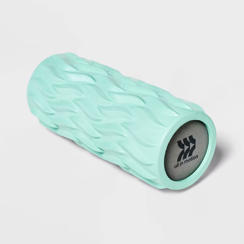 13" Deep Tissue Foam Roller - Aqua Blue - All In Motion™ | Target