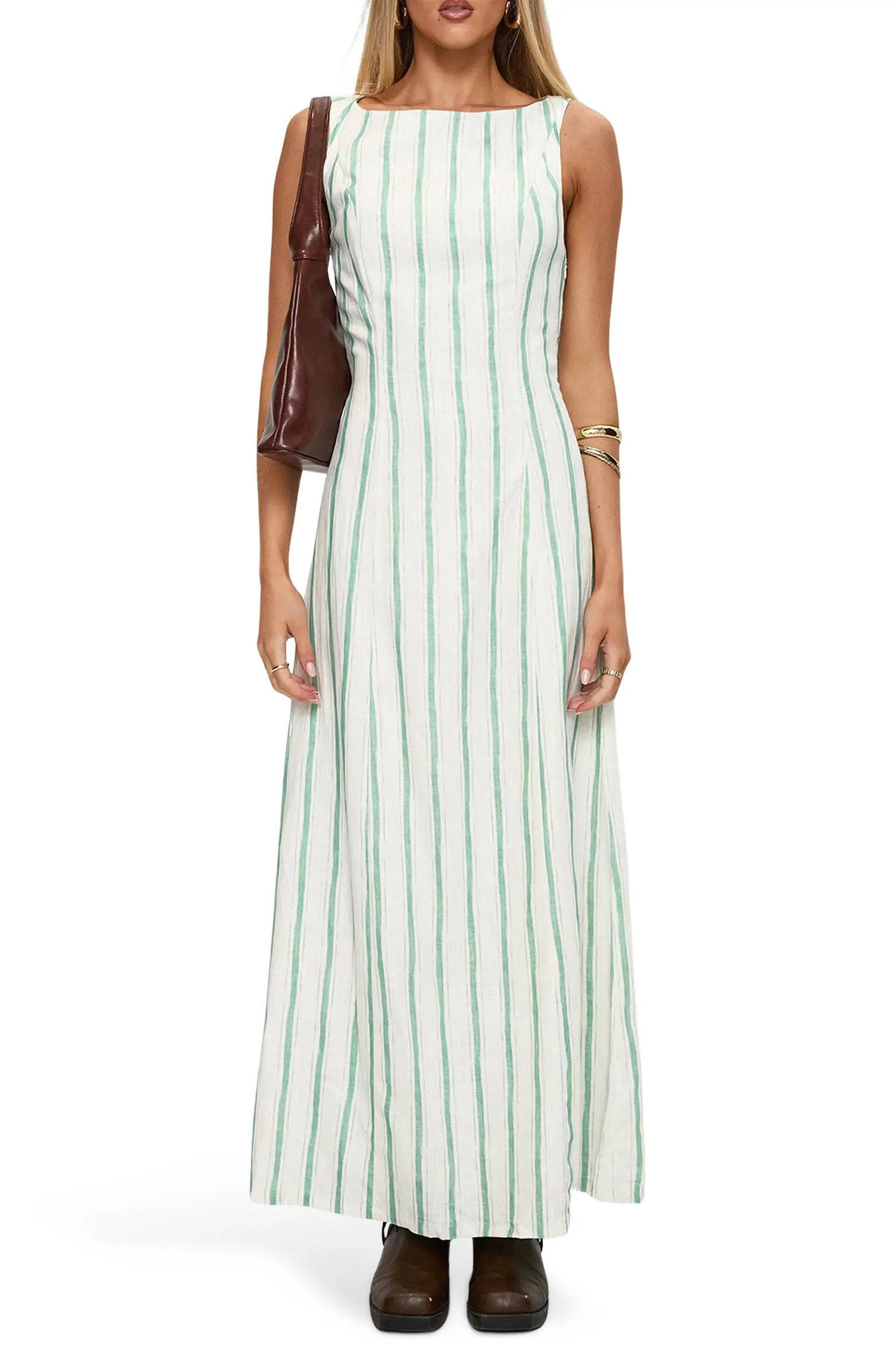 Lewisa Stripe Sleeveless Maxi Dress | Nordstrom