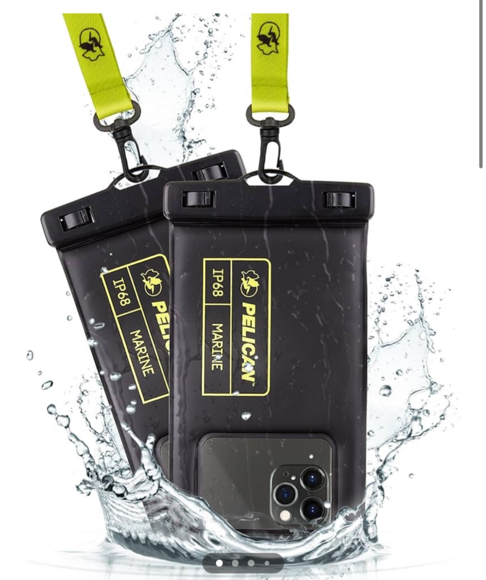 Prime Day Deal : Set of 2 Pelican Waterproof Phone Pouches. They even float! 

#LTKSaleAlert #LTKActive #LTKSwim