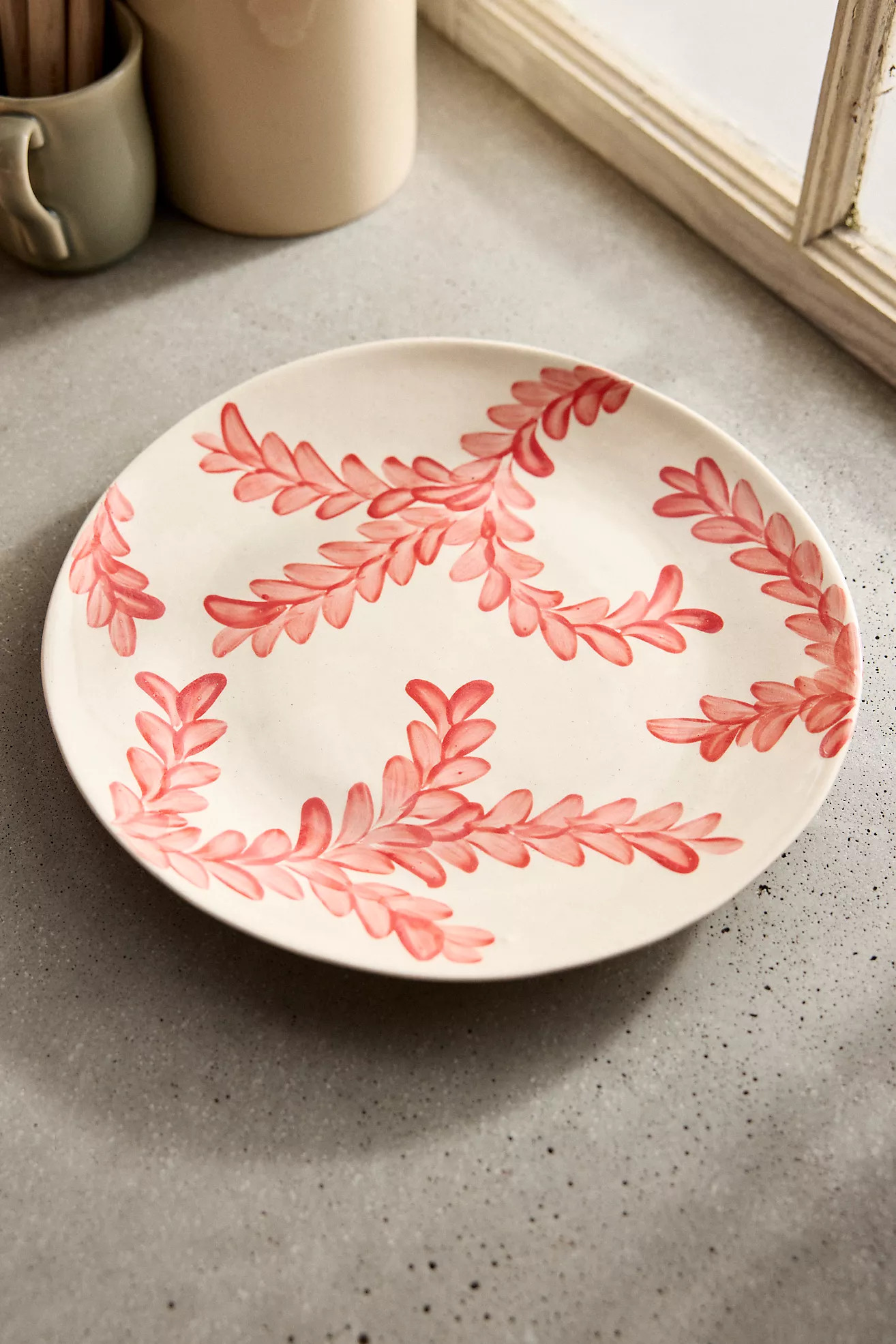 Red Vine Dinner Plate | Anthropologie (US)