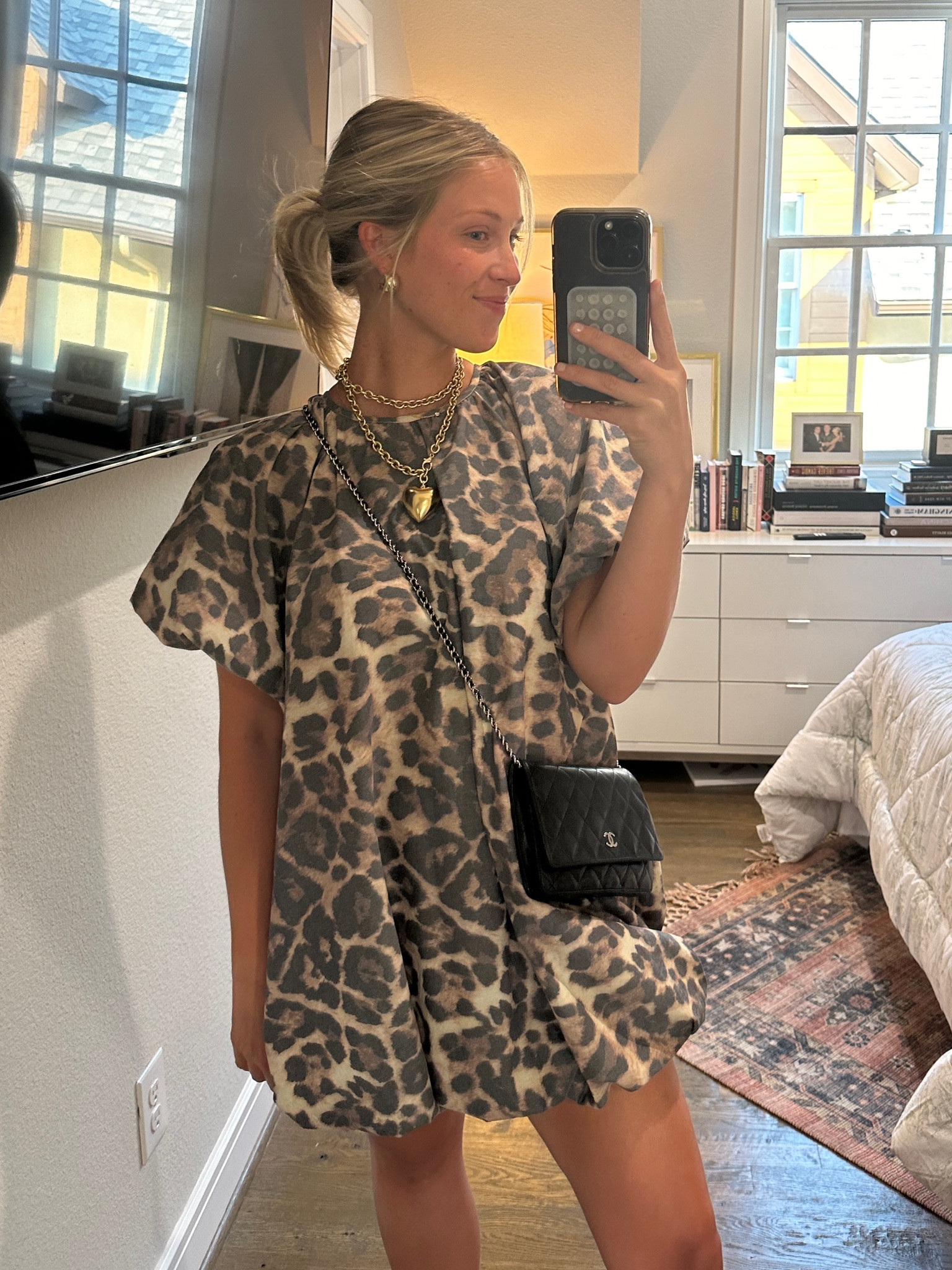 cheetah bubble dress 💘