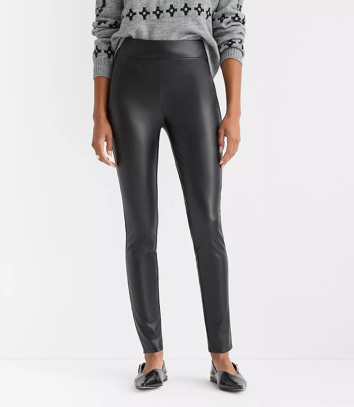 Faux Leather Leggings | LOFT