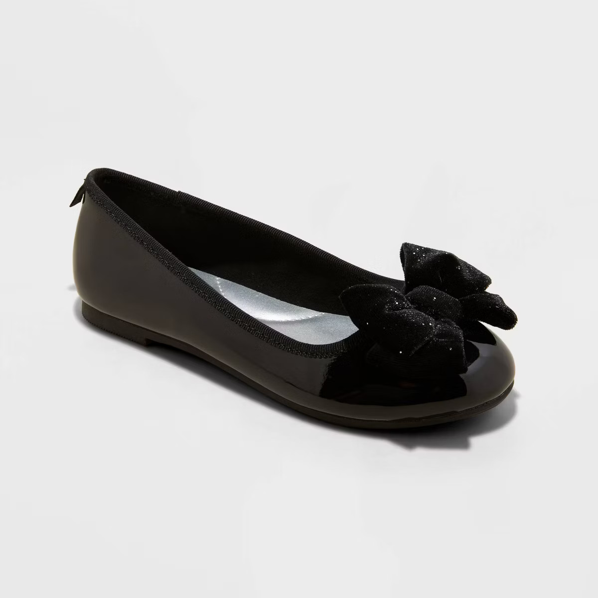 Kids' Ashlyn Ballet Flats - Cat & Jack™ Black 1 | Target