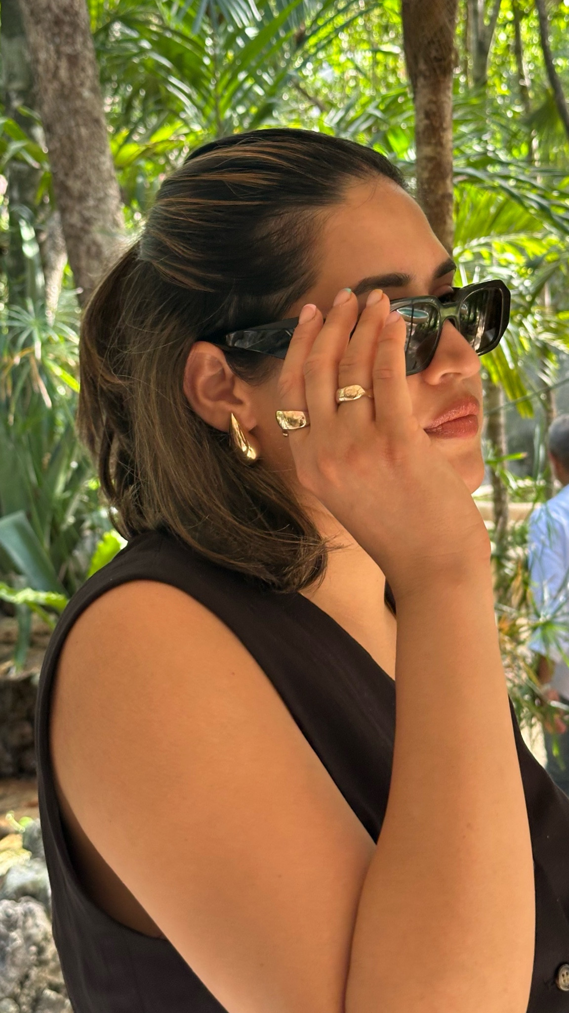 I m obsessed with this tear drop earrings ❤️