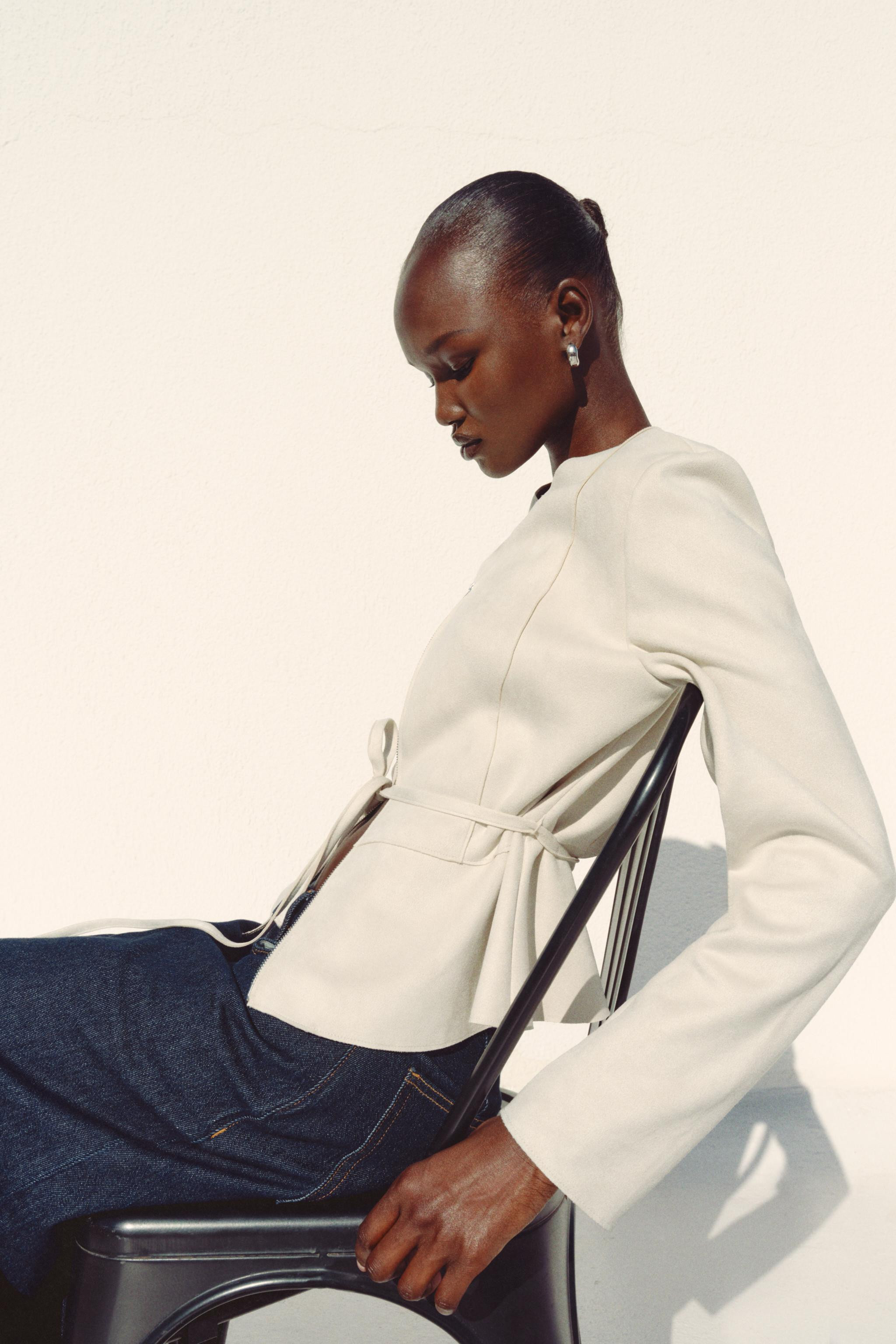 FAUX SUEDE JACKET | Zara US