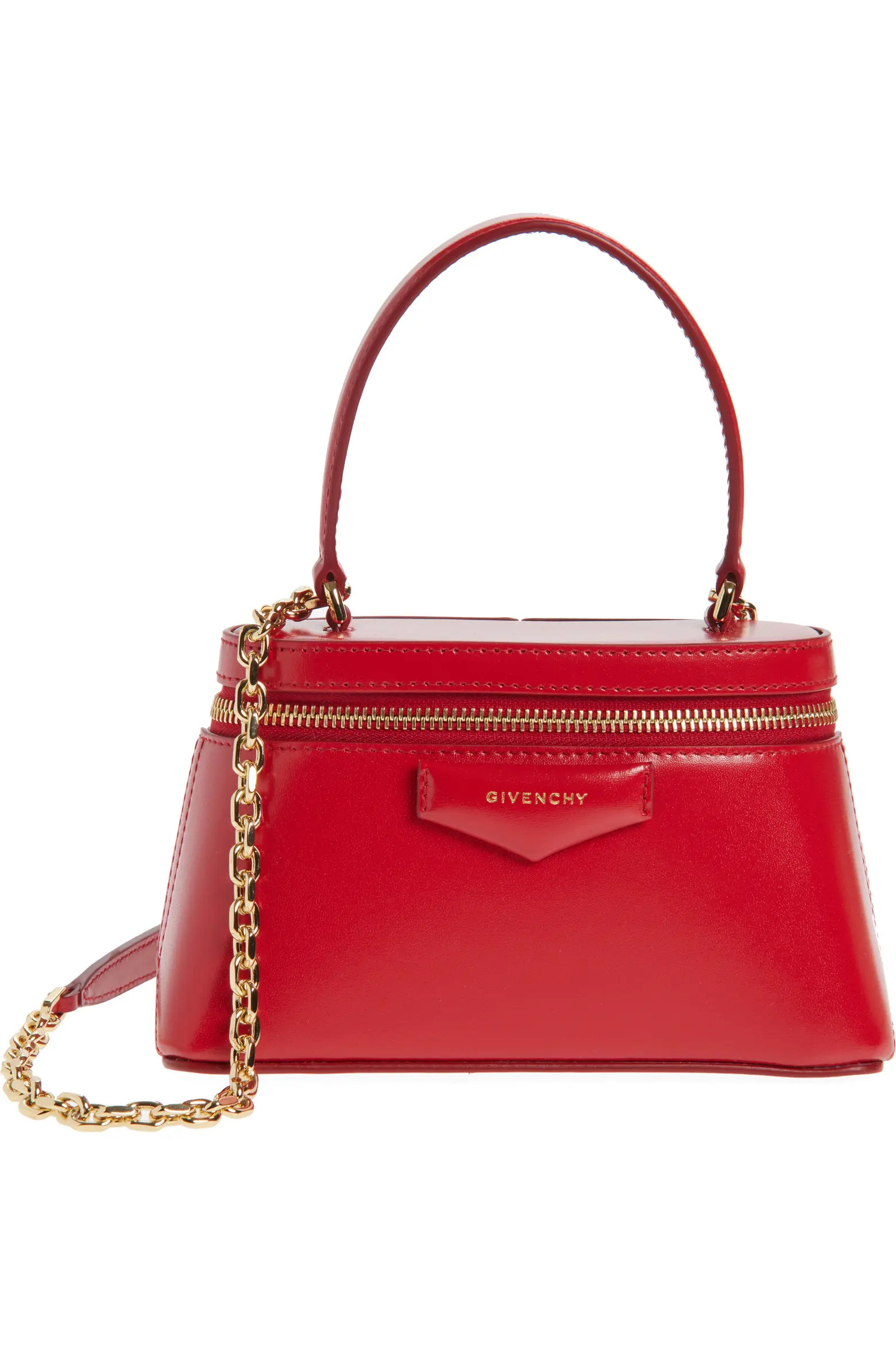 Givenchy Mini Antigona Vanity Leather Handbag (Women) | Nordstrom | Nordstrom