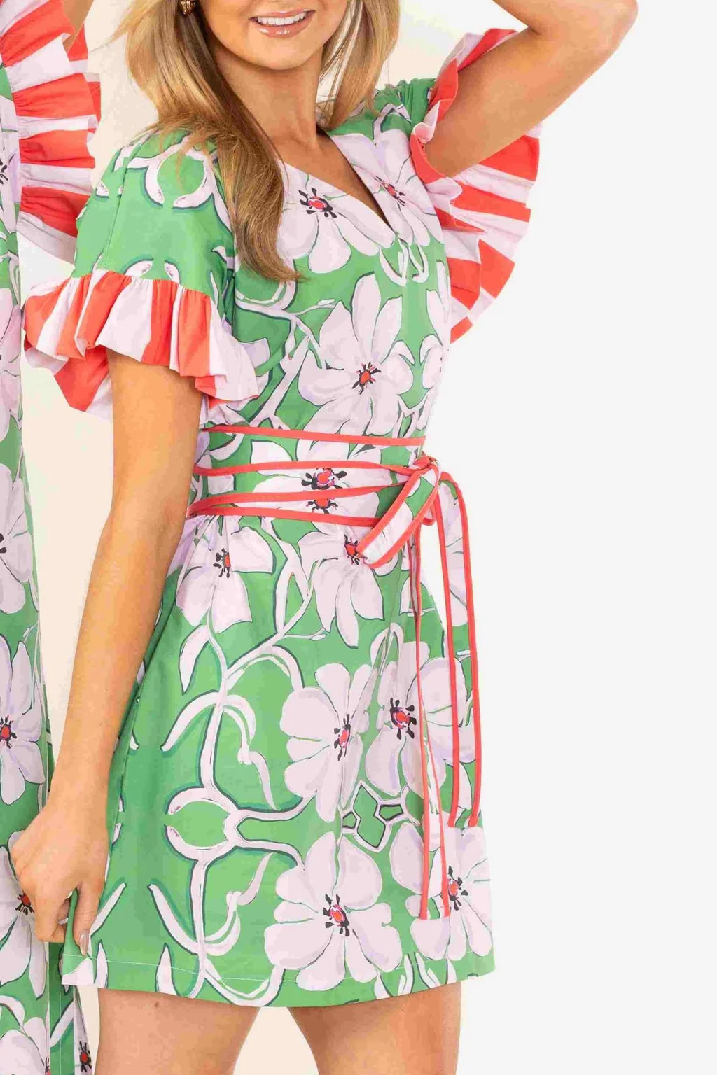 Palm Green© Obi Sash | House Of MBR