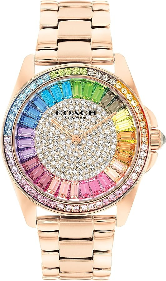COACH Greyson Women's Watch: for Her Every Moment, Water-Resistant and Precision Quartz Movement | Amazon (US)