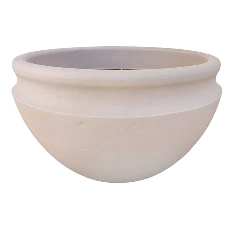 Japi Clay Antique Low Outdoor Planter, Extra Large | At Home
