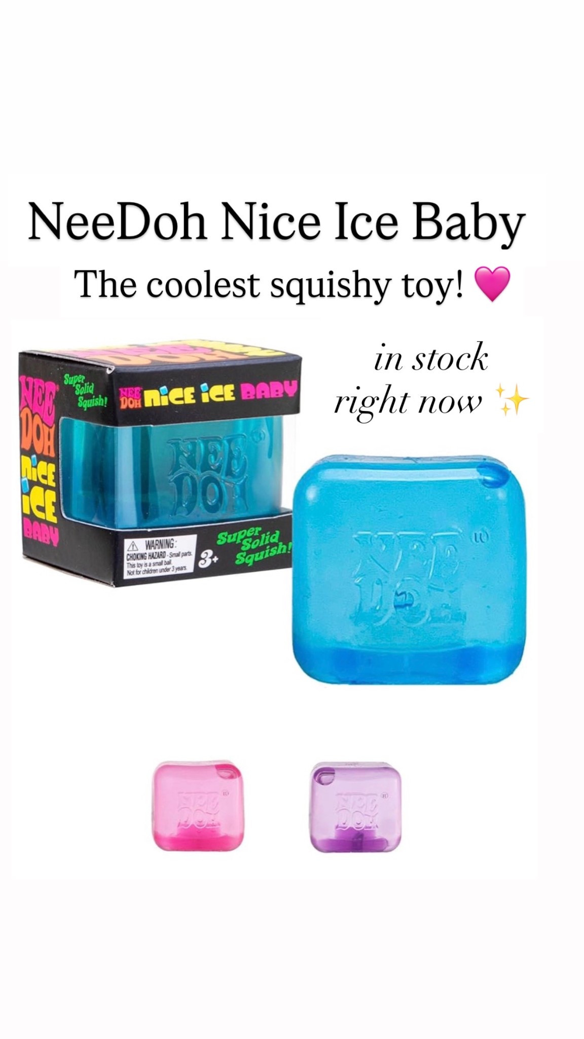 NeeDoh Nice Ice Baby is in stock! 

#LTKKids