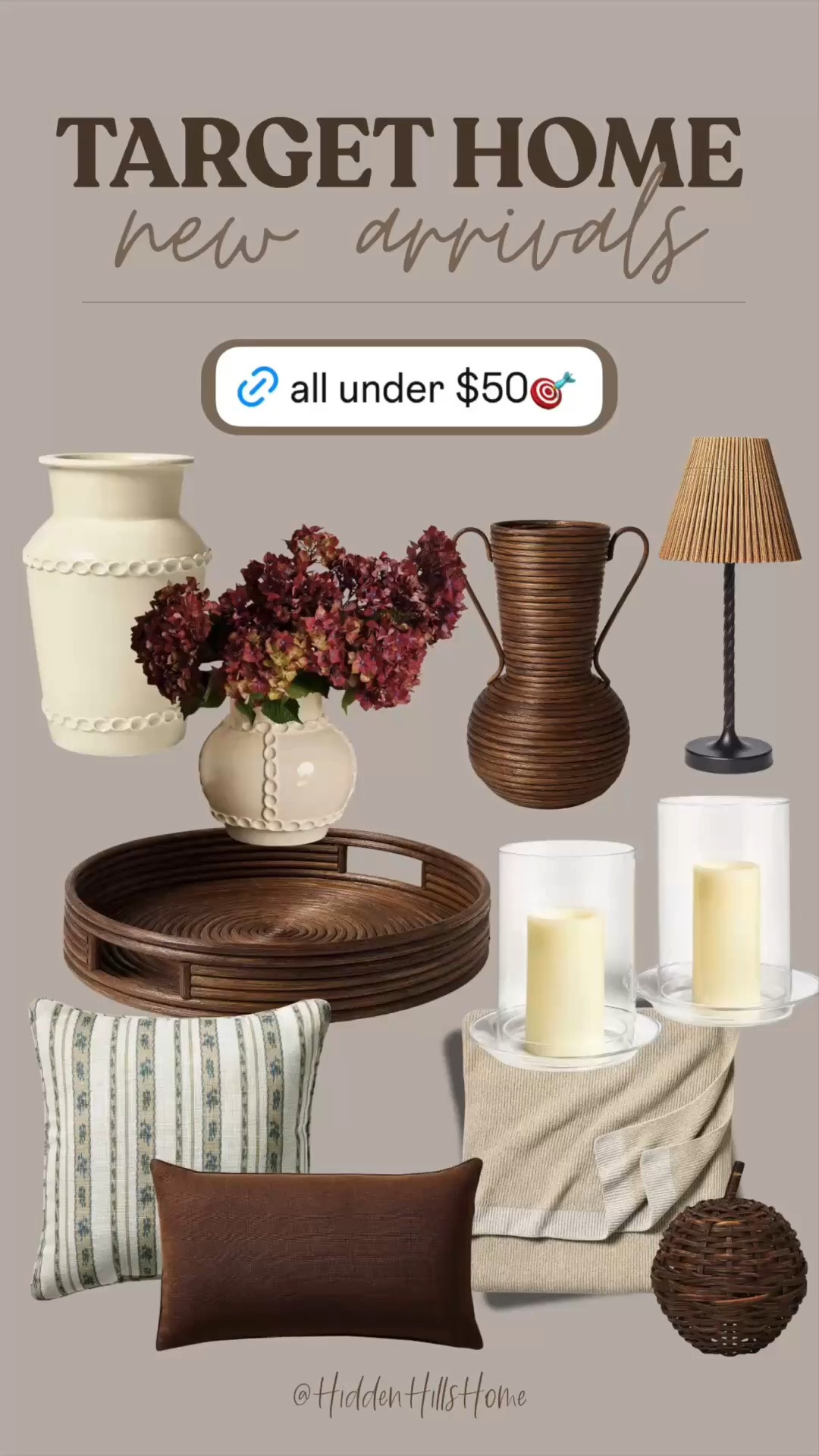 New home decor arrivals from @Target 
The new collection with @thisoakhouse is so pretty!! Target x ThisOakHouse 
Home decor! Fall finds! New fall home

#LTKHome #LTKSaleAlert #LTKSeasonal
