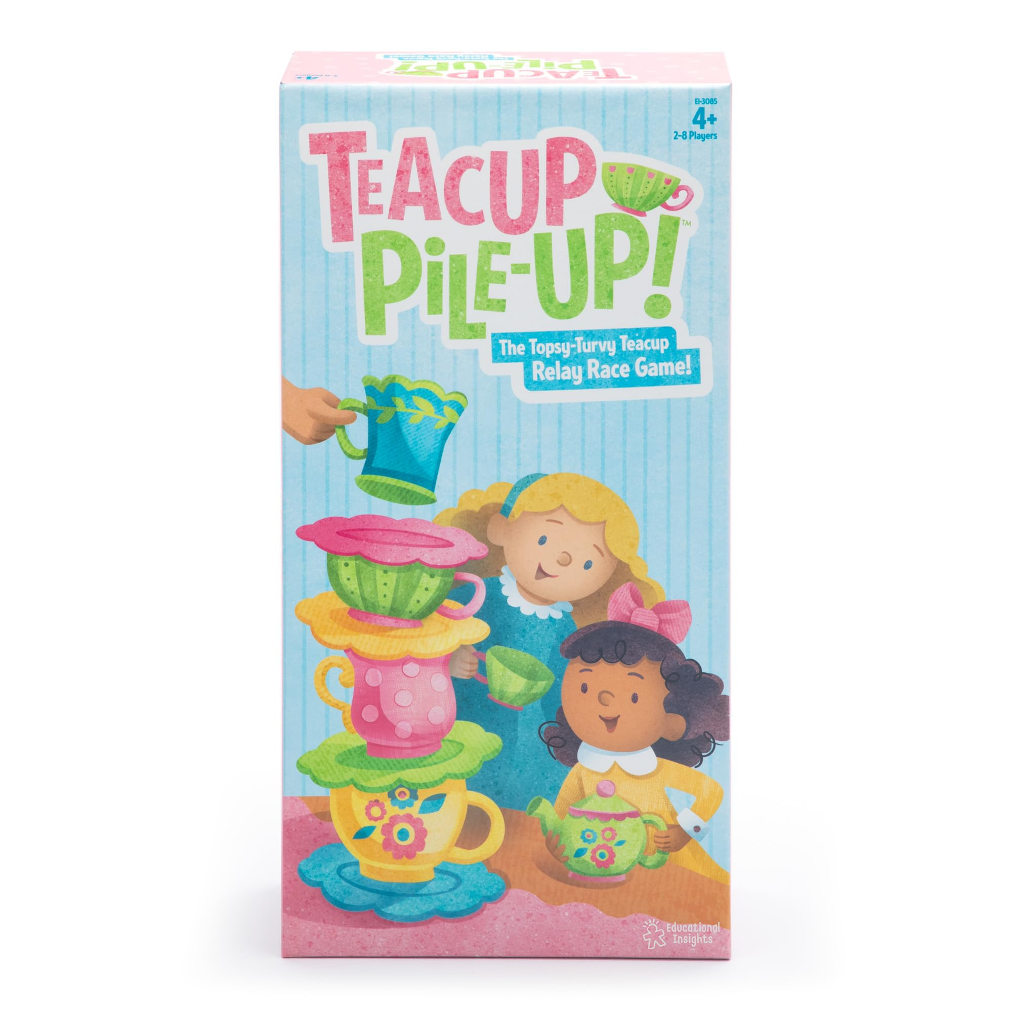Educational Insights Teacup Pile-Up! Relay Game, Preschool Board Game, Easter Basket Stuffers for... | Amazon (US)