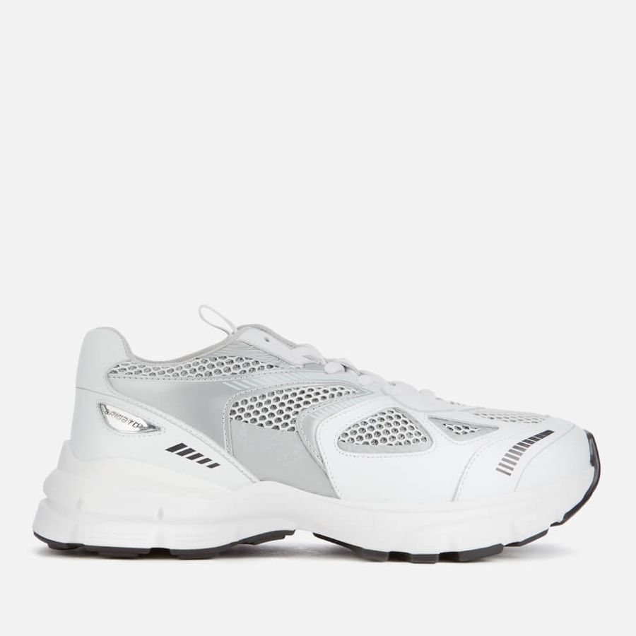 Axel Arigato Women's Marathon Chunky Running Style Trainers - White/Silver | Coggles (Global)