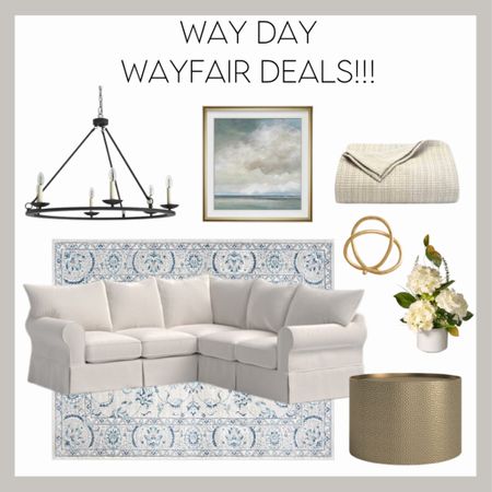 The Wayfair Way Day Sale finds just keep getting better and better!!! I’ll also link out similar items at even lower costs for you to browse, but my goodness these prices for such quality home decor and furnishings are hard to beat! By swapping out just an accent or two, you can change a look! Here, we can add brown and neutral pillows for a transitional look, or navy and cream to obtain a more coastal style!

#LTKhome #LTKsalealert #LTKSeasonal