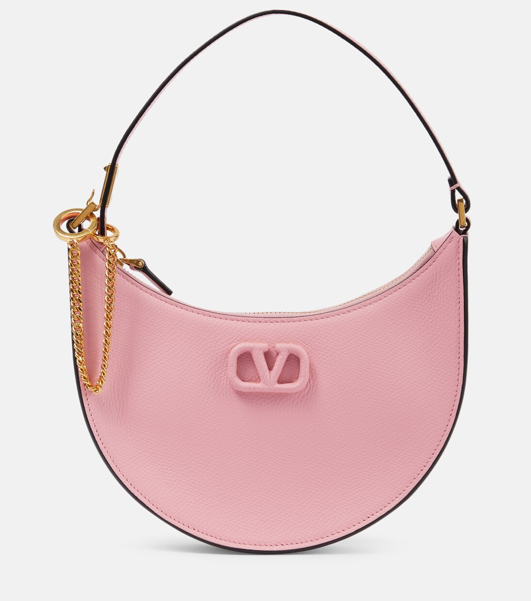 VLogo Mini leather shoulder bag | Mytheresa (US/CA)
