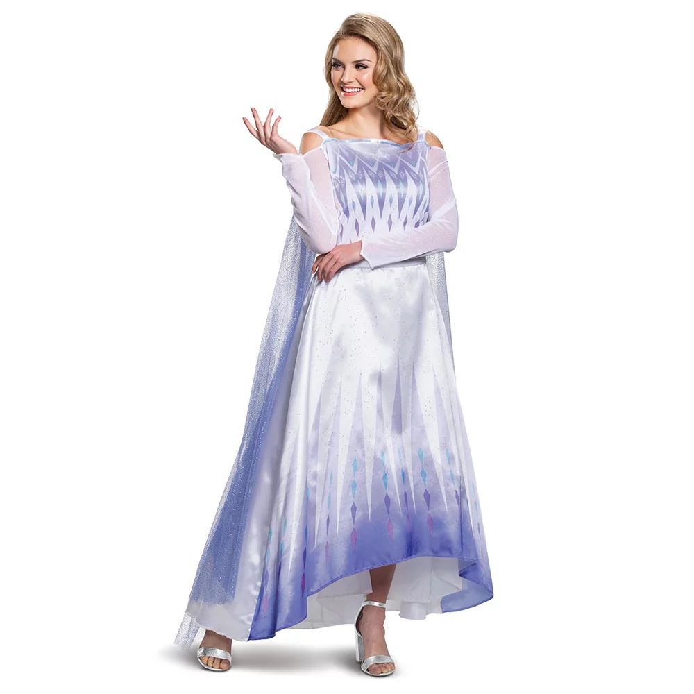 Disguise Disney Frozen 2 Snow Queen Elsa Classic Adult Women's Exclusive Halloween Costume | Walmart (US)