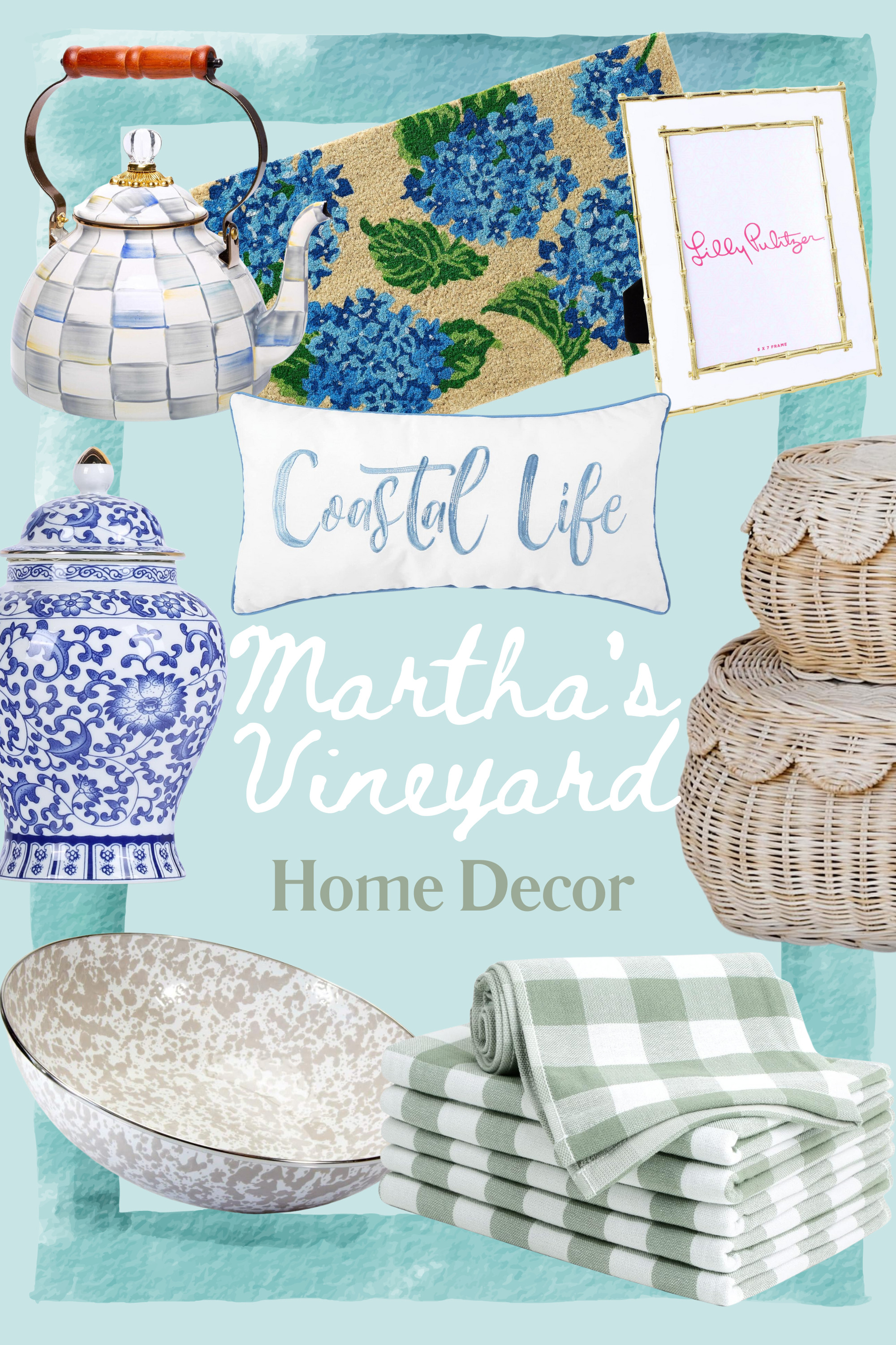 Martha's Vineyard Home Decor Inspo 

 