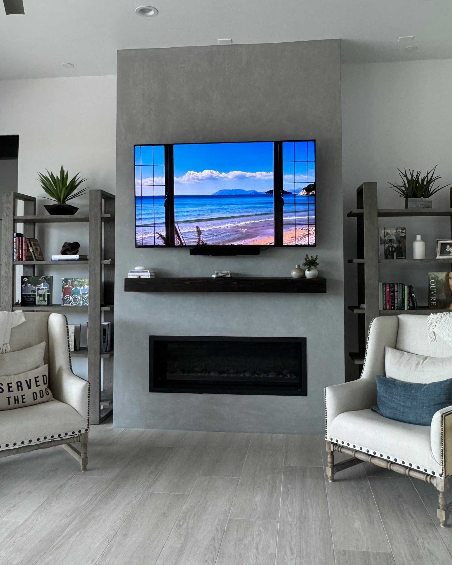 Do you like this fireplace mantle? It was a fabulous find on Amazon! It’s made of real Pine wood, and we got it in the color, Espresso. It’s perfect for keeping the heat away from our TV, and I think it looks rather lovely! 

#LTKHome