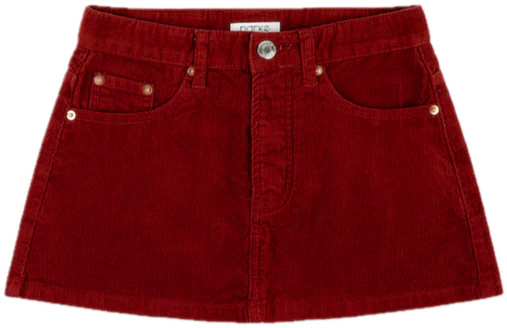 Corduroy Mini Skirt | Parke