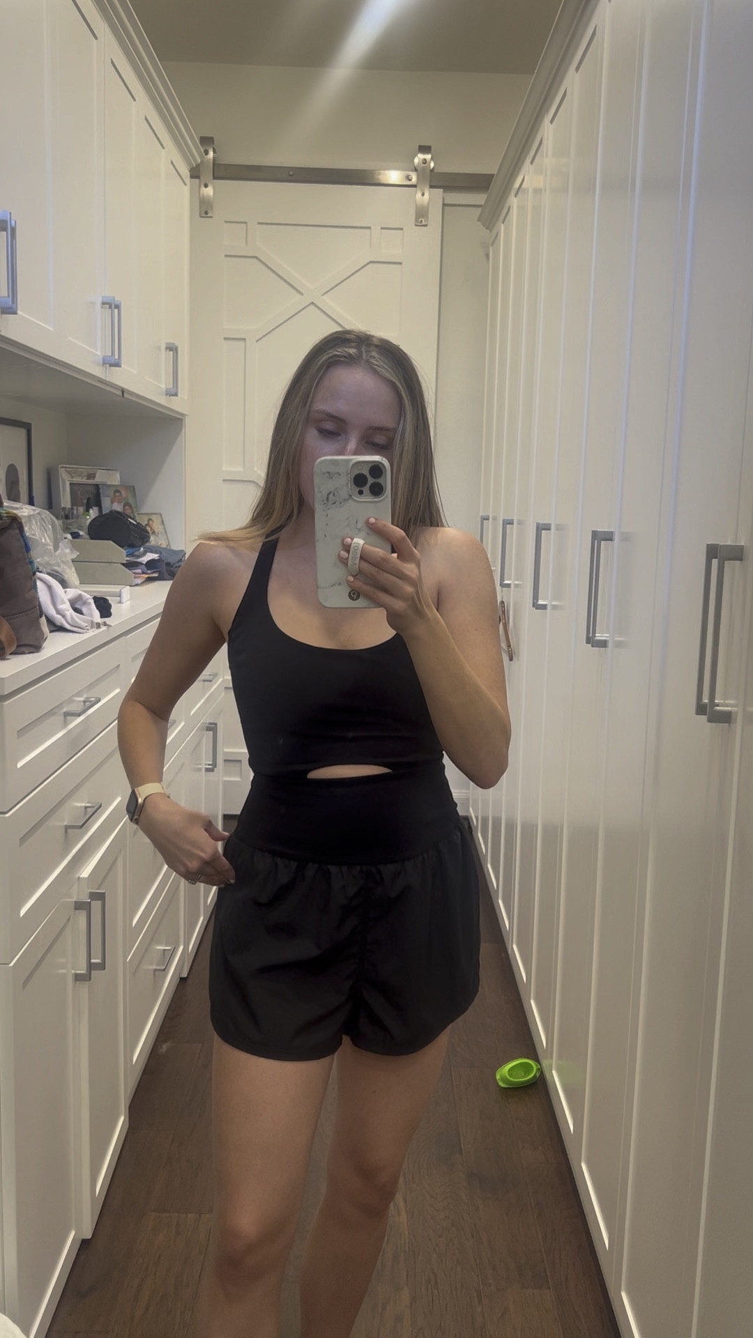 An adorable and easy to wear workout romper! It’s from Free People Movement and called the “Righteous Runsie”. True to size, I’m in a small. Attached underwear. Small zipper pocket in the back. Comes in a bunch of colors!

#LTKFind #LTKunder100 #LTKFitness